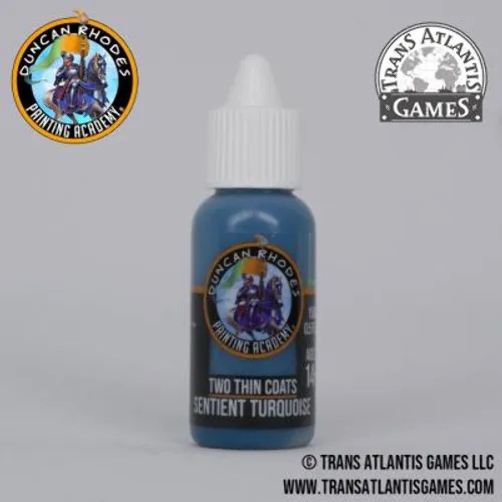 Two Thin Coats - Sentient Turquoise 15ml - Good Games