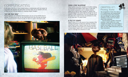 ET the Extra-Terrestrial 13 incredibuilds wood model kit and book showing ET communicating and making a communicator