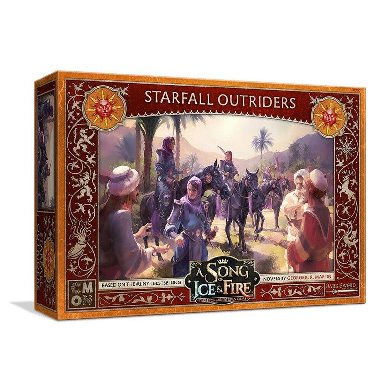 A Song of Ice & Fire Tabletop Miniatures Game - Starfall Outriders Expansion packaging front view