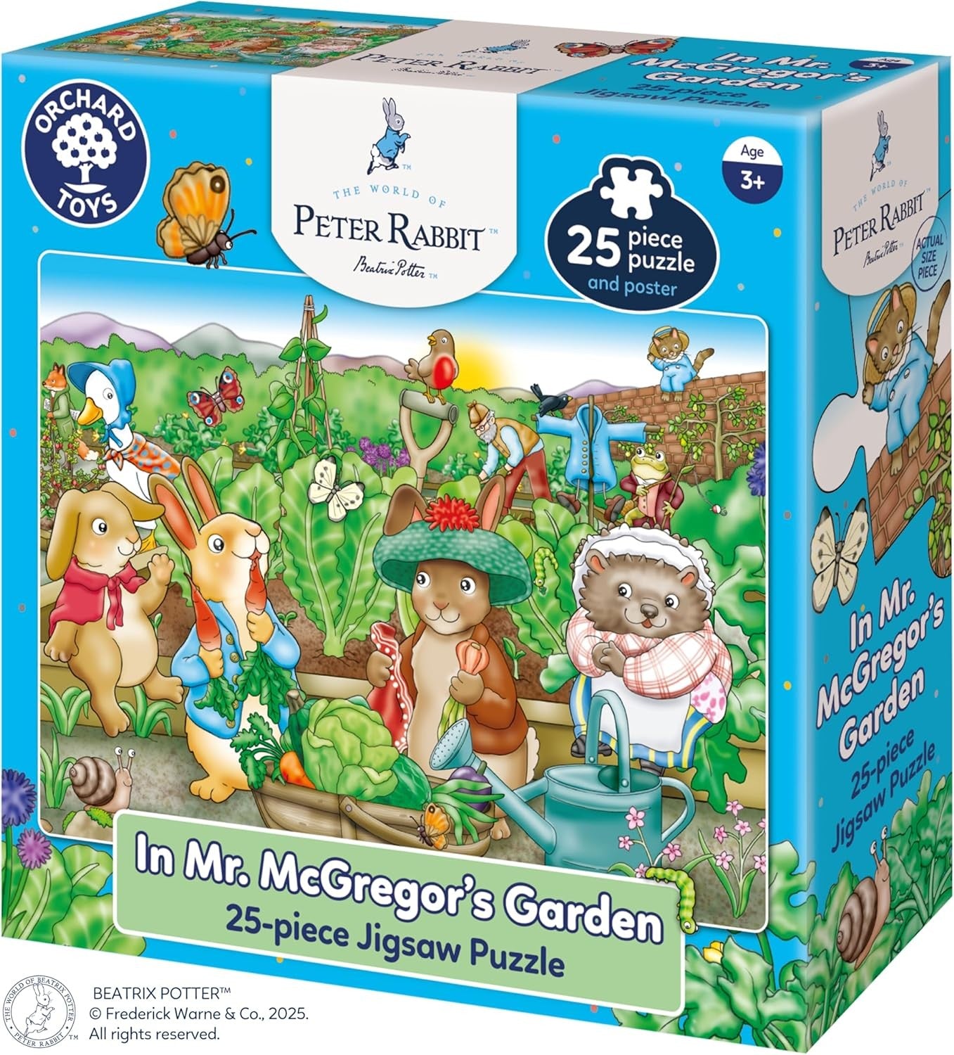 Orchard Peter Rabbit - Mr McGregor's Garden packaging box front view