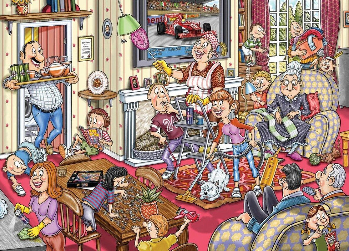 Wasgij? Mystery 10 - Spring Has Sprung! 1000 piece jigsaw - Good Games