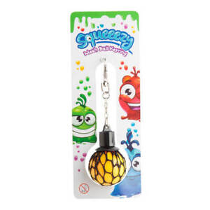 Mesh Squish Ball Keyring - Good Games