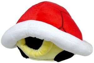 Super Mario Bros Plush Koopa Shell Pillow Red