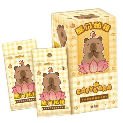 Capybara Collectable Card Booster