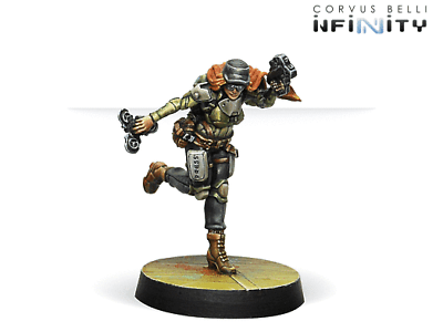 Infinity - Mercs Warcors War Correspondents - Stun Pistol - Good Games