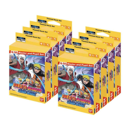 Naruto Boruto Card Game Expansion Deck Set NB04 (Master and Pupil set) - Good Games