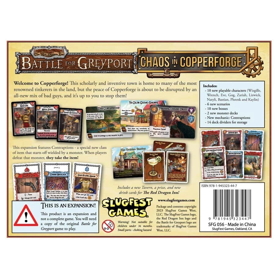 The Red Dragon Inn - Battle for Greyport - Chaos in Copperforge