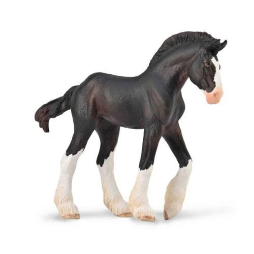 Collecta Clydesdale Foal Black - M - Good Games