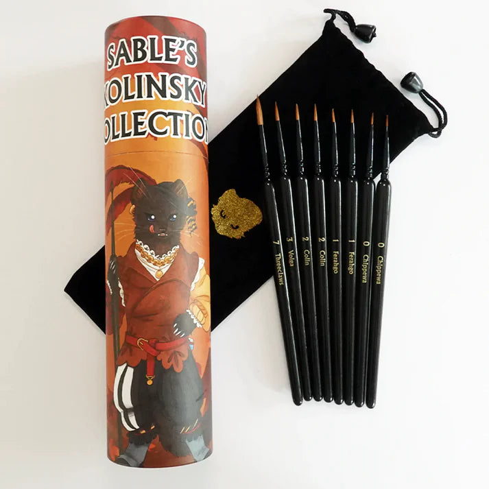 CC Kolinsky Sable Brush Sets - Good Games