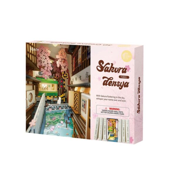 DIY Bookends - Sakura Densya