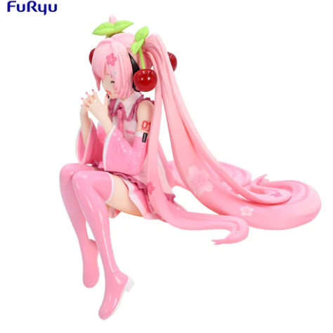 Hatsune Miku Noodle Stopper Figure Sakura Miku 2023 Smile Version - Good Games