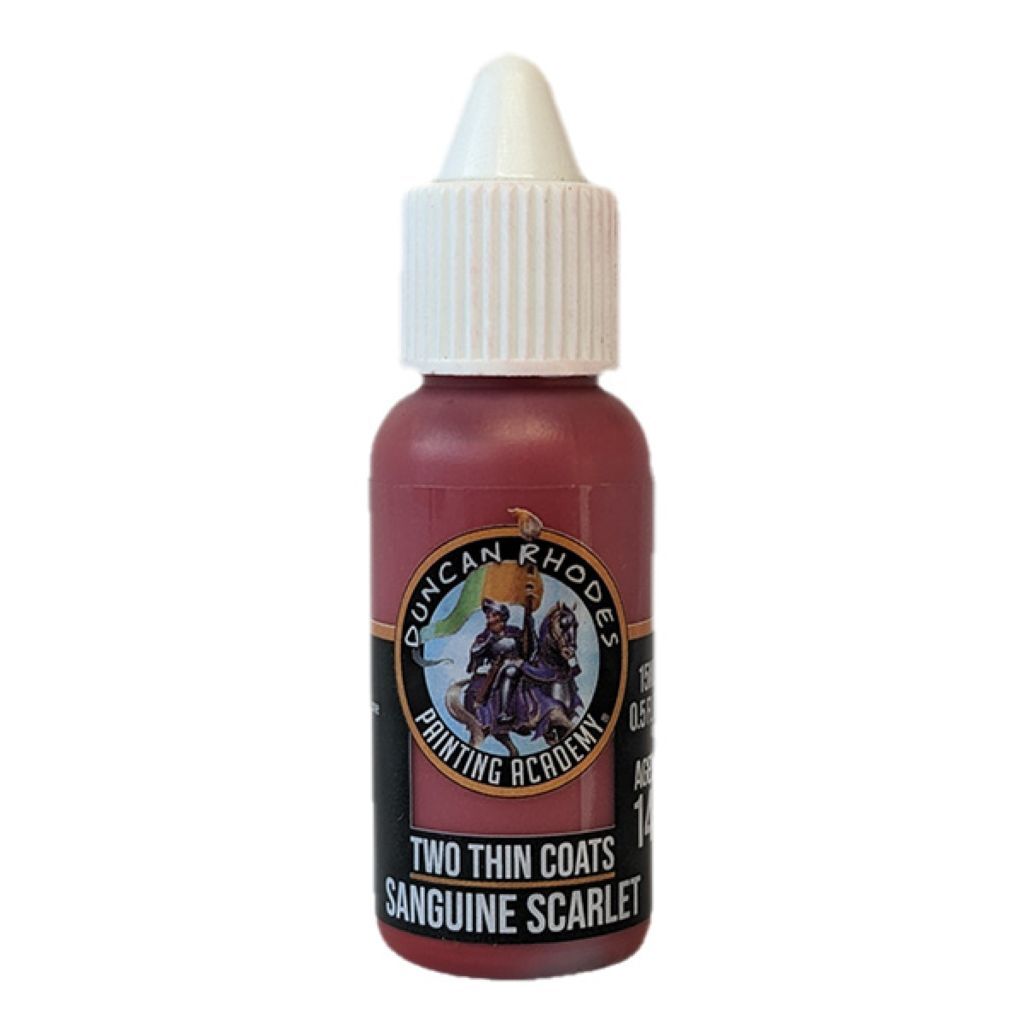 Two Thin Coats - Sanguine Scarlet 15ml - Good Games