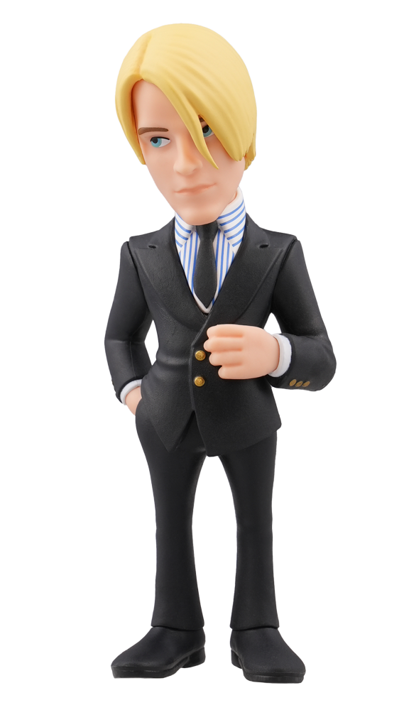 Side view of Sanji with cigarette and slick hairstyle