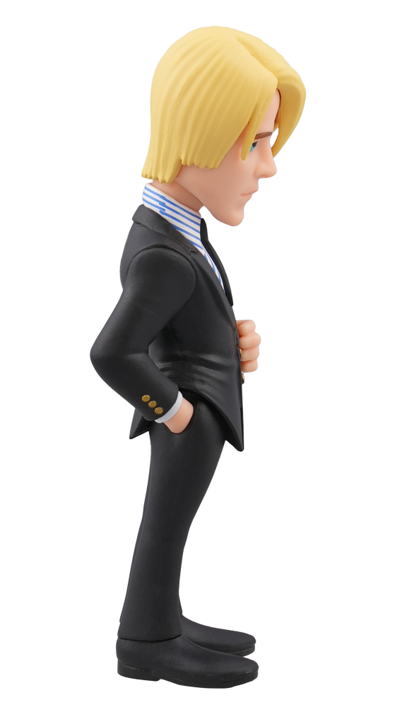 Close-up of Sanji’s face and suit detailing