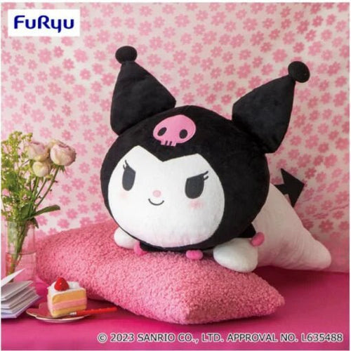 Sanrio Characters - Kuromi Nesoberi Big Plush - Good Games