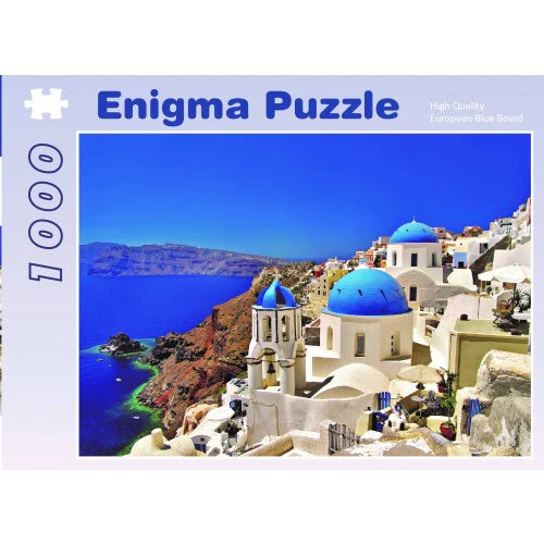 Enigma Santorini 1000 Piece Jigsaw - Good Games