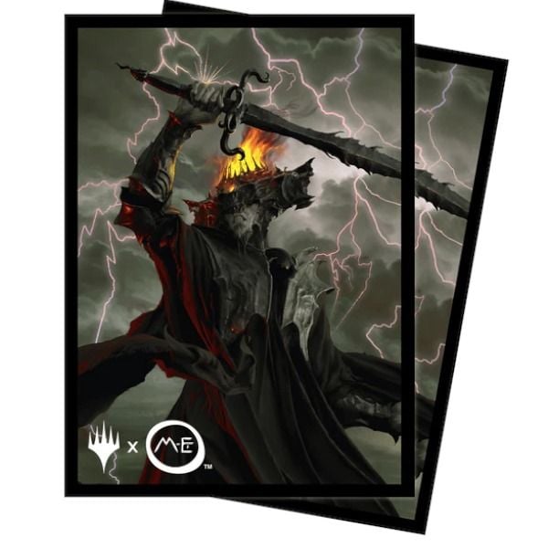 The Lord of the Rings Tales of MiddleEarth Deck Protector Sleeves D Featuring Sauron (100)