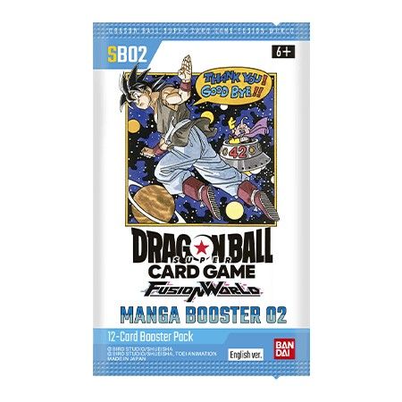 Dragon Ball Super Card Game: Fusion World – Manga Booster Pack [SB02] (Preorder)