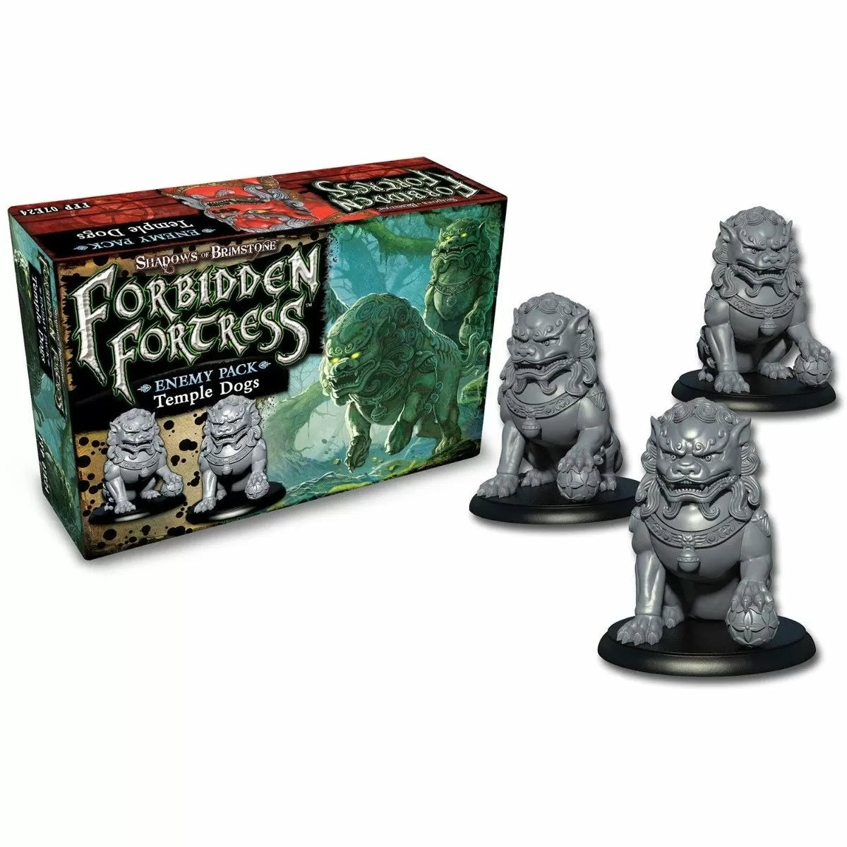 Shadows of Brimstone - Forbidden Fortress Temple Dogs Enemy Pack - Good Games
