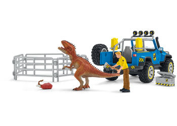 Schleich - Offroad Vehicle with Dino Outpost - Good Games