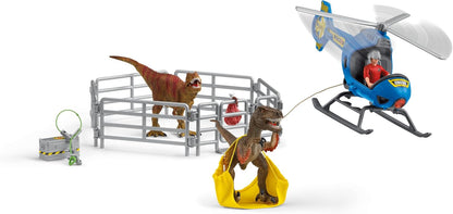 Schleich - Dino Helicopter Rescue