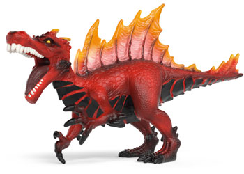 Schleich - Fire Saurian vs. Jungle lizard
