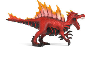 Schleich - Fire Saurian vs. Jungle lizard