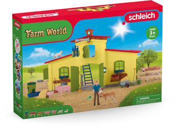 Schleich - Large Farm with Animals and Accessories