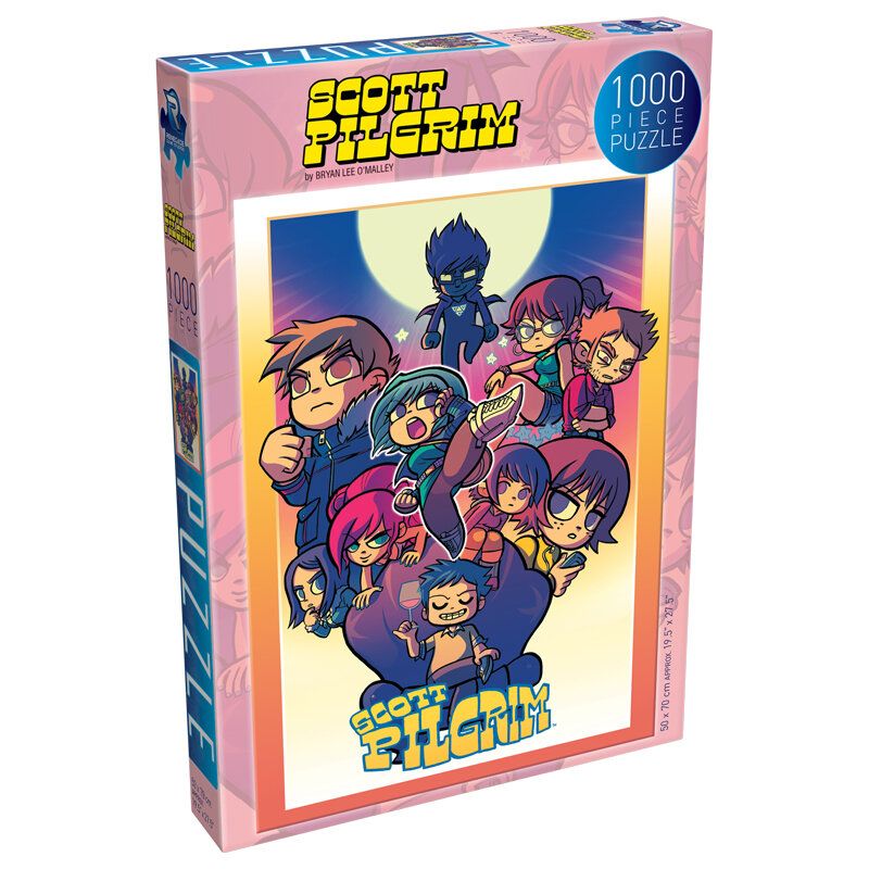 Renegade Puzzles: Scott Pilgrim #3: Movie Style Poster 1000 Piece Jigsaw - Good Games