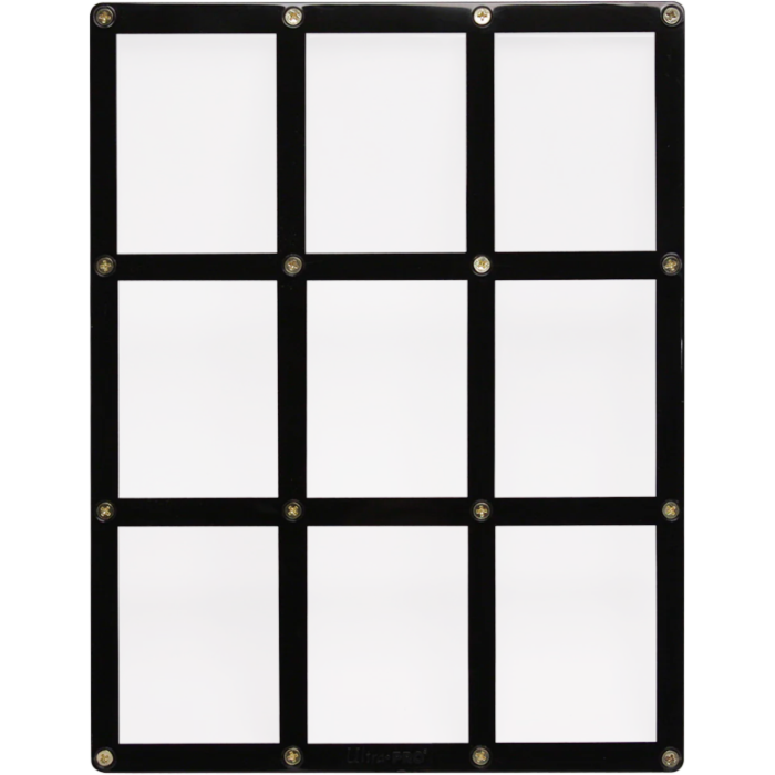 Screwdown 9 Card Black Holder - Good Games