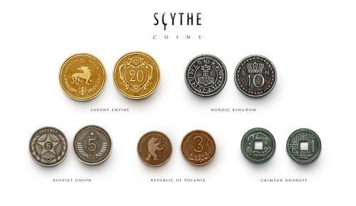 Scythe Metal Coins - Good Games