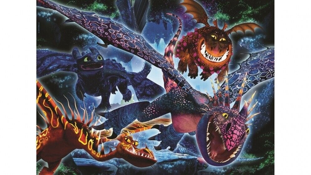 Ravensburger - Dragons 3 - 100 Piece Jigsaw