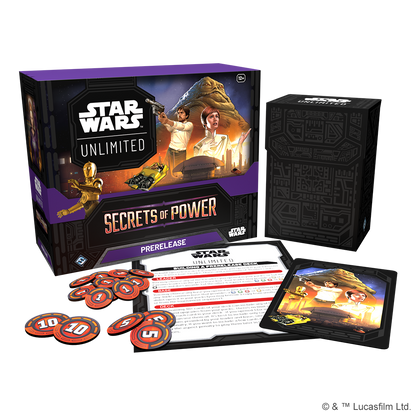 Star Wars Unlimited - Secrets of Power Prerelease Box