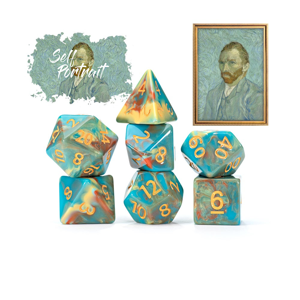 Gatekeeper Van Gogh Dice - Self Portrait - Good Games