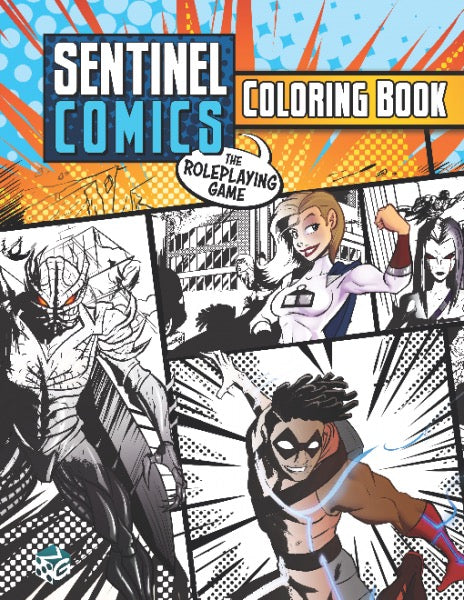 Sentinel Comics - The Roleplaying Game Coloring Book - Good Games