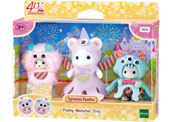 Sylvanian Families - Funny Monster Trio