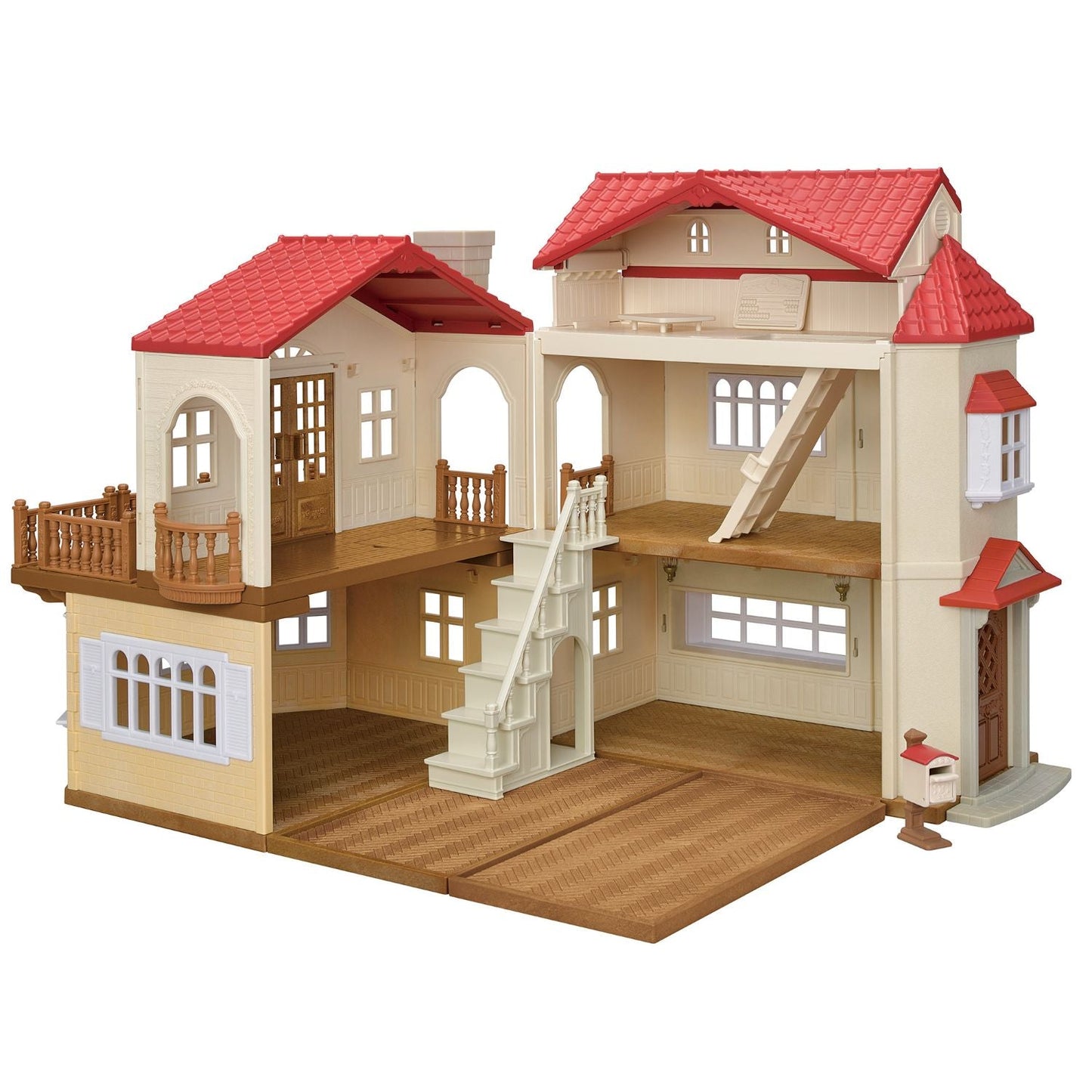Sylvanian Families - Red Roof Country Home with Attic