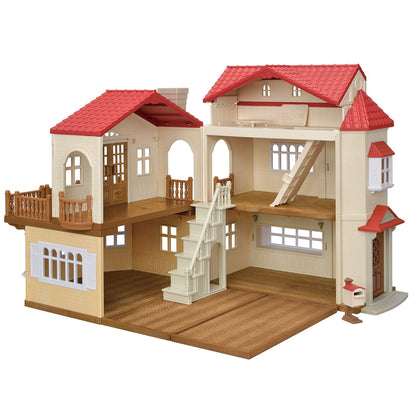 Sylvanian Families - Red Roof Country Home with Attic