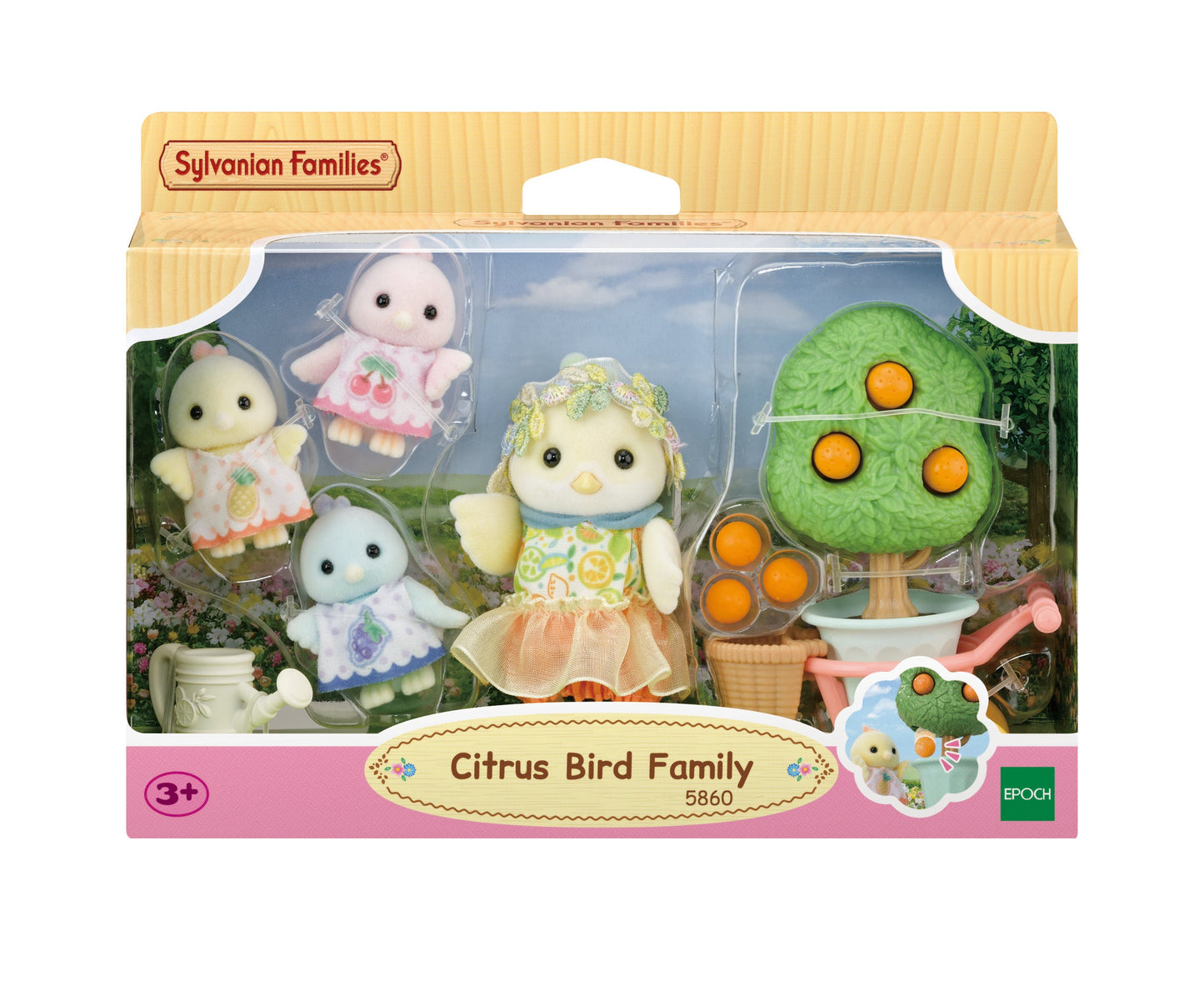 Sylvanian Families - Citrus Bird Family