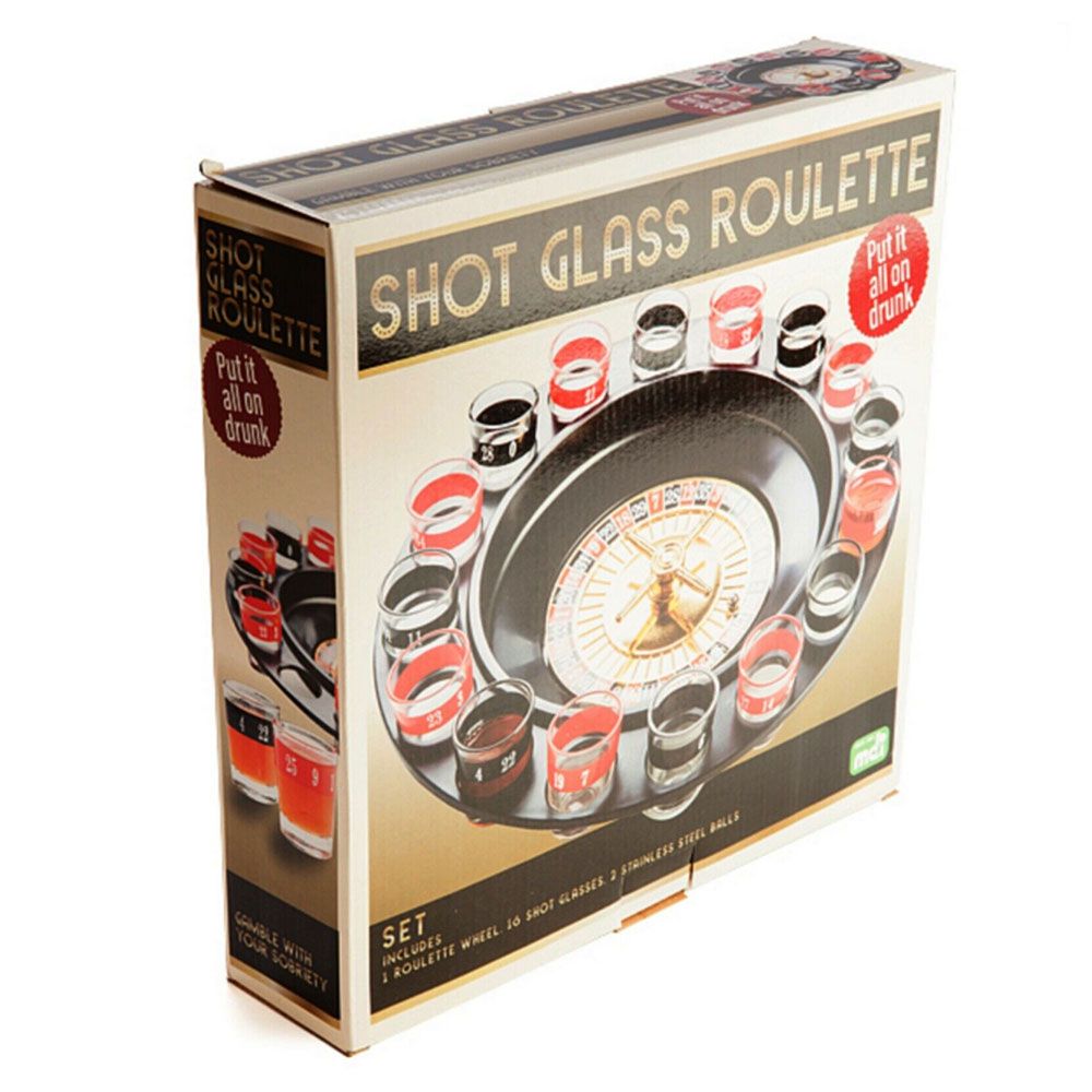 Drinking Game Shot Glass Roulette - Good Games