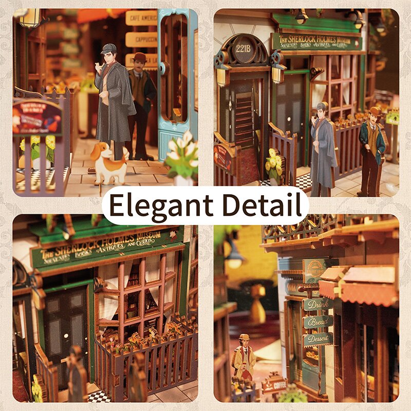 DIY Book Nook Baker Street - Good Games