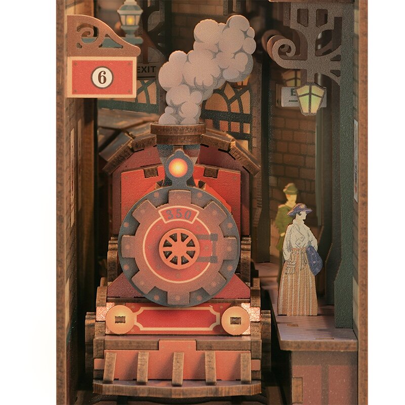 DIY Book Nook The Steam Age - Good Games