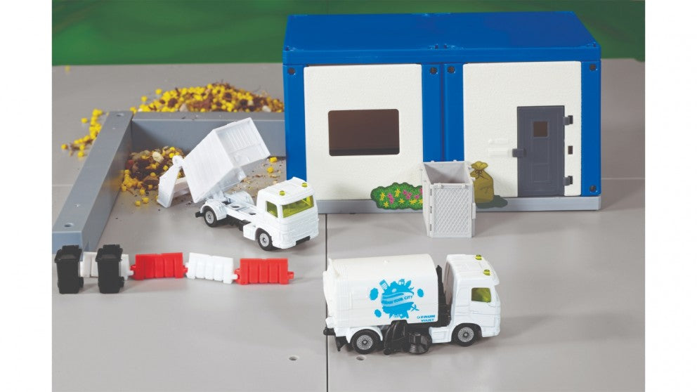 Siku - Municipal Road Sweeper + Garbage Truck - Good Games
