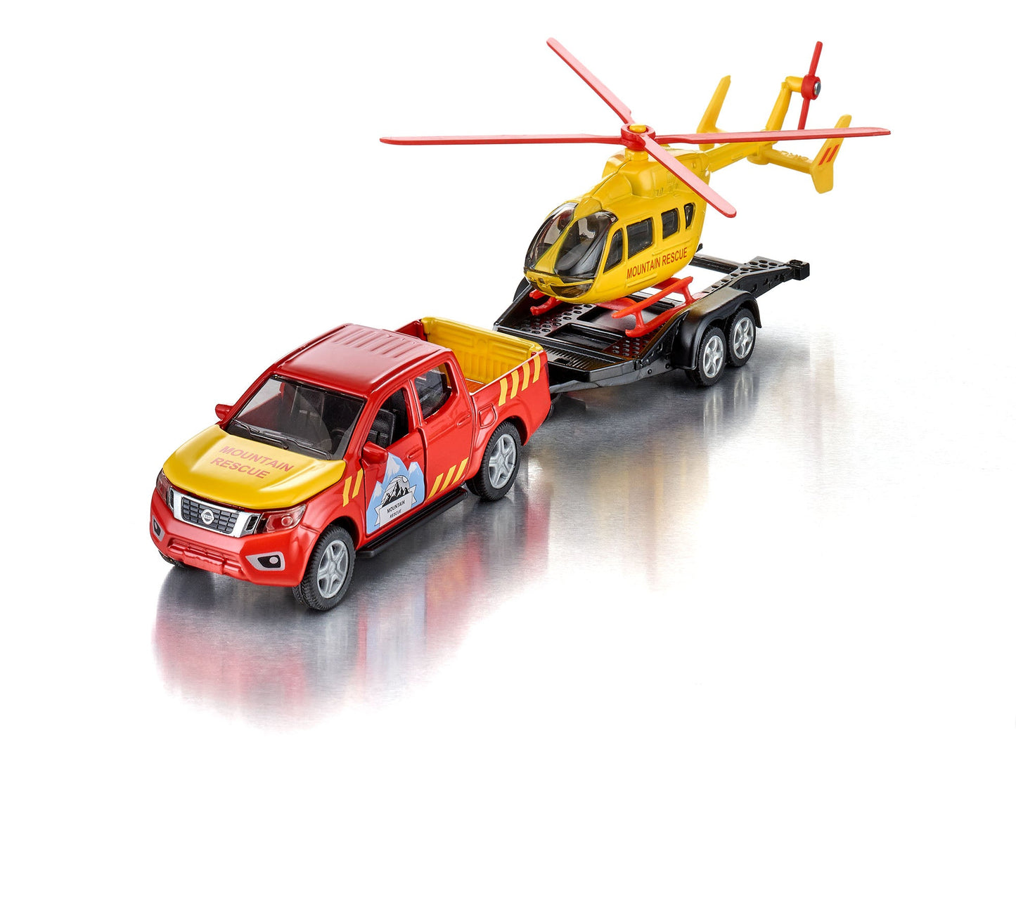 Siku - Nissan Navara with Helicopter