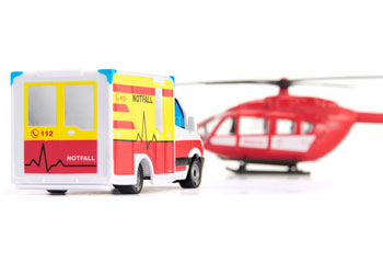 Siku - Mercedes-Benz Ambulance & Helicopter