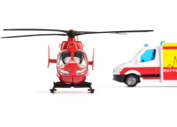Siku - Mercedes-Benz Ambulance & Helicopter