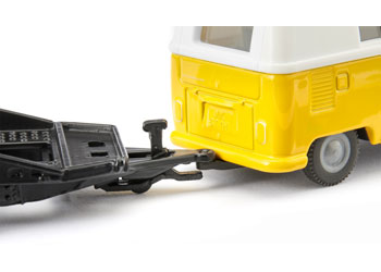 Siku - VW T1 with Trailer & Beetle