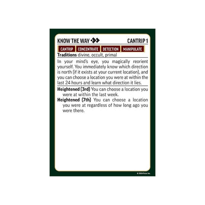 Paizo Pathfinder: Occult Spell Cards - Good Games