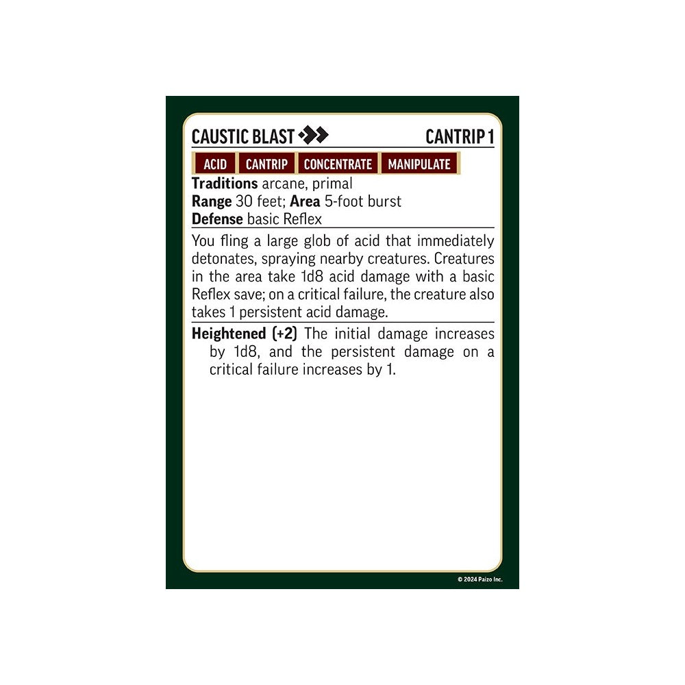 Paizo Pathfinder: Primal Spell Cards - Good Games