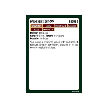 Paizo Pathfinder: Focus Spell Cards - Good Games